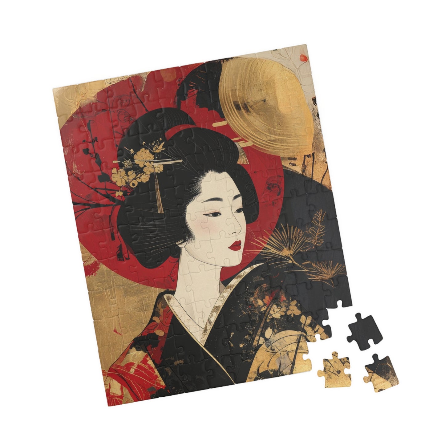 Free Shipping | Japanese Art Puzzle (110 Pieces) – The Silent Eternity by Piecery