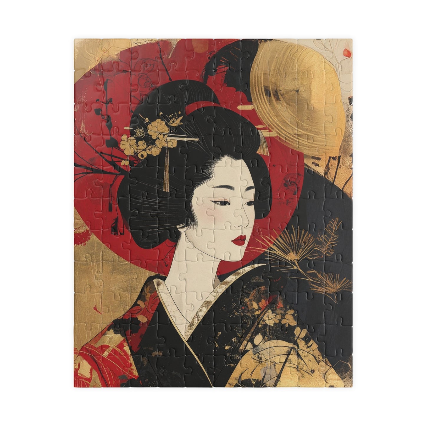 Free Shipping | Japanese Art Puzzle (110 Pieces) – The Silent Eternity by Piecery