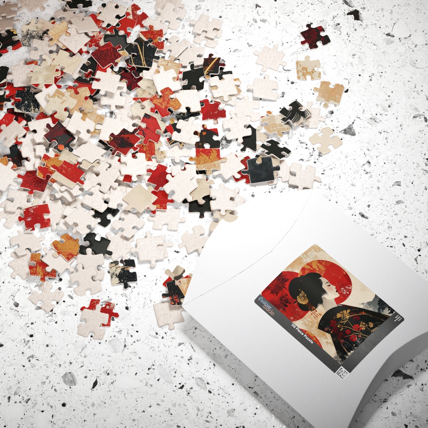 Free Shipping | Japanese Art Puzzle (110 Pieces) -  Ascent of Light by Piecery